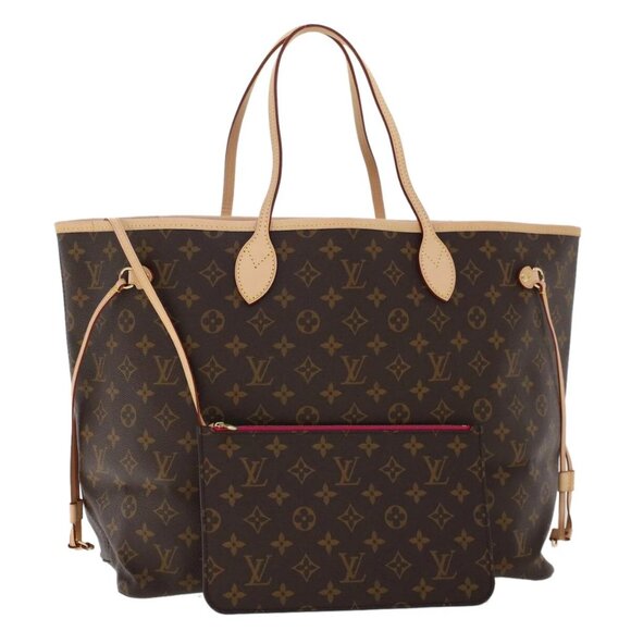 LOUIS VUITTON Monogram Neverfull GM Tote Bag M40157 LV Auth 47338SAV - Picture 1 of 16